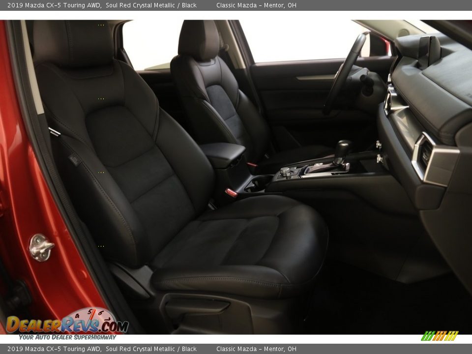 2019 Mazda CX-5 Touring AWD Soul Red Crystal Metallic / Black Photo #14