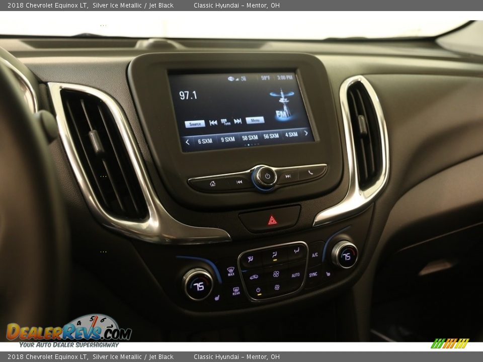 2018 Chevrolet Equinox LT Silver Ice Metallic / Jet Black Photo #10