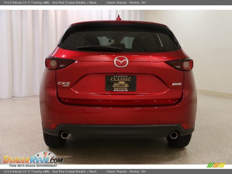 2019 Mazda CX-5 Touring AWD Soul Red Crystal Metallic / Black Photo #17