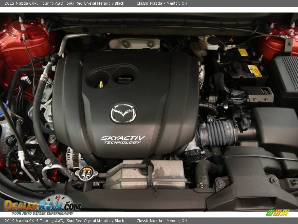 2019 Mazda CX-5 Touring AWD Soul Red Crystal Metallic / Black Photo #18