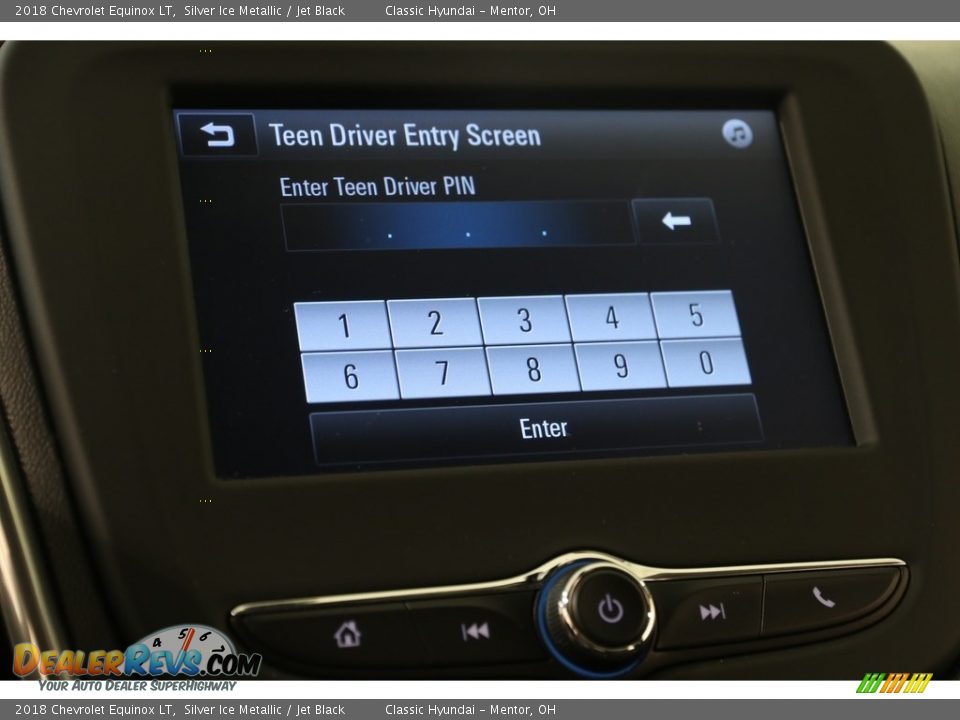 2018 Chevrolet Equinox LT Silver Ice Metallic / Jet Black Photo #16