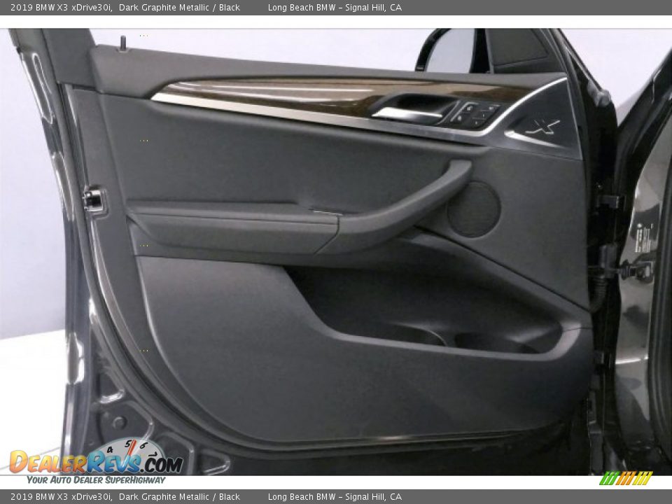 2019 BMW X3 xDrive30i Dark Graphite Metallic / Black Photo #21