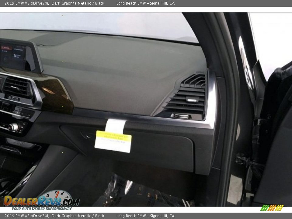 2019 BMW X3 xDrive30i Dark Graphite Metallic / Black Photo #24