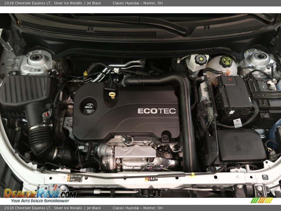 2018 Chevrolet Equinox LT Silver Ice Metallic / Jet Black Photo #23