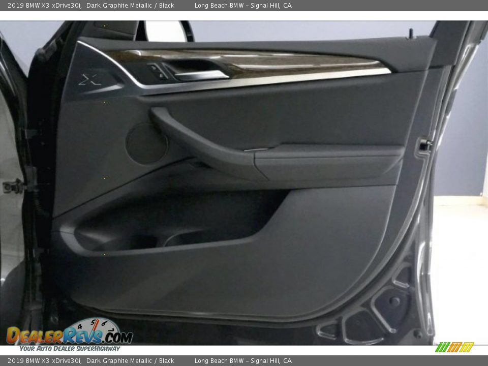 2019 BMW X3 xDrive30i Dark Graphite Metallic / Black Photo #26