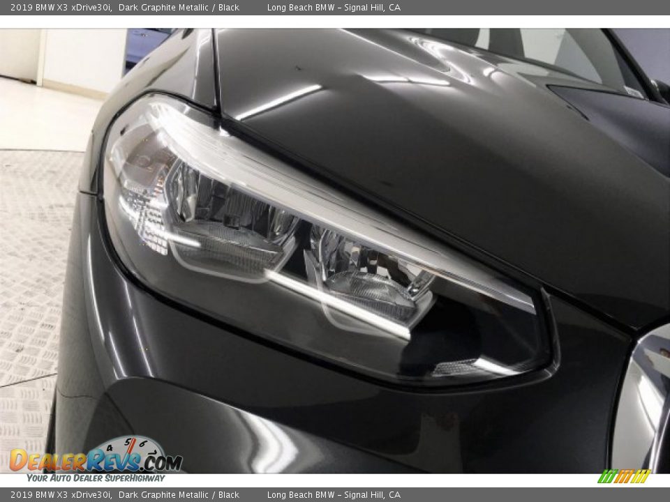 2019 BMW X3 xDrive30i Dark Graphite Metallic / Black Photo #28