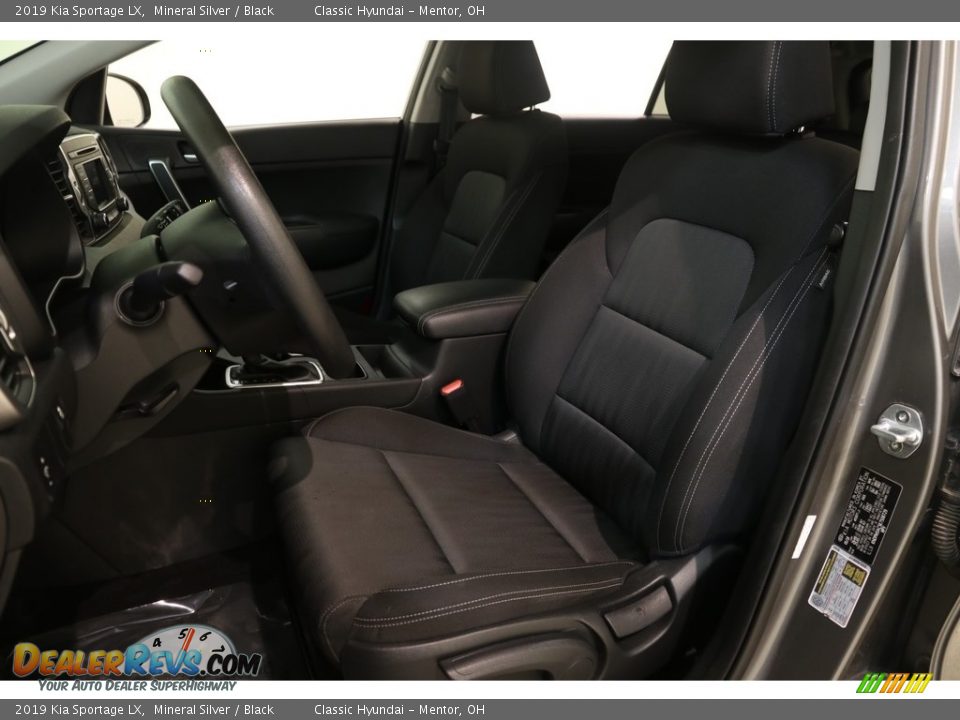 Front Seat of 2019 Kia Sportage LX Photo #5