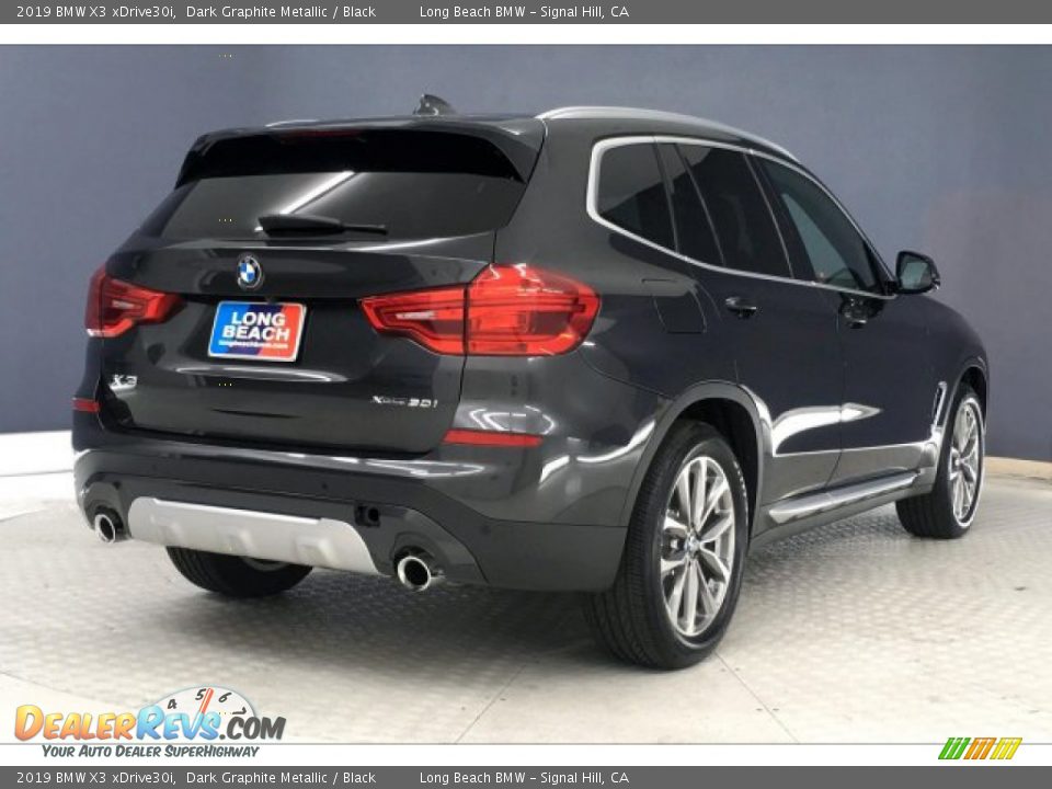 2019 BMW X3 xDrive30i Dark Graphite Metallic / Black Photo #30
