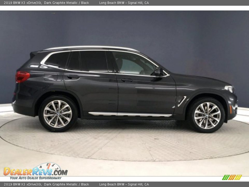 2019 BMW X3 xDrive30i Dark Graphite Metallic / Black Photo #31