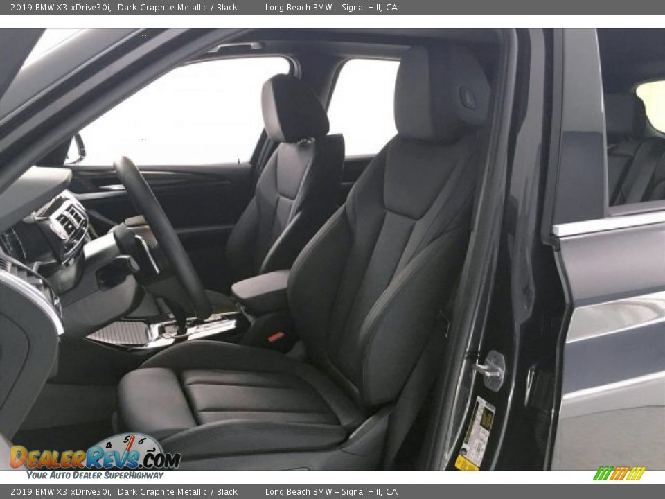 2019 BMW X3 xDrive30i Dark Graphite Metallic / Black Photo #32