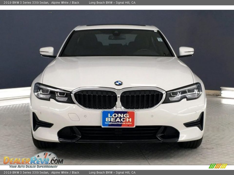2019 BMW 3 Series 330i Sedan Alpine White / Black Photo #2