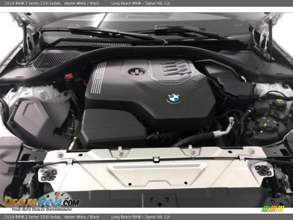 2019 BMW 3 Series 330i Sedan Alpine White / Black Photo #9