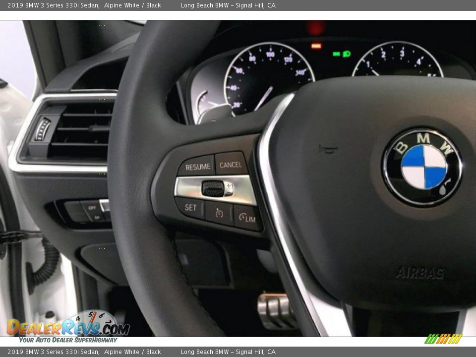 2019 BMW 3 Series 330i Sedan Alpine White / Black Photo #14