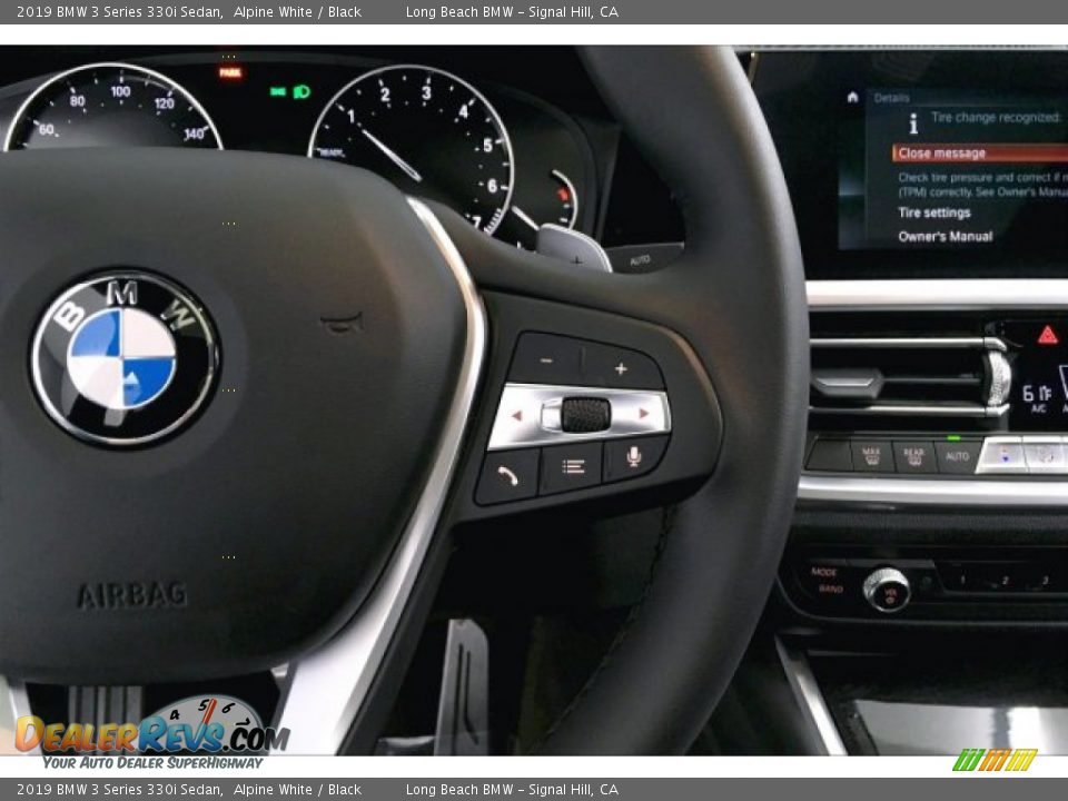 2019 BMW 3 Series 330i Sedan Alpine White / Black Photo #15
