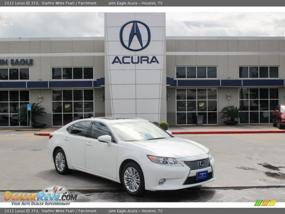 2013 Lexus ES 350 Starfire White Pearl / Parchment Photo #1