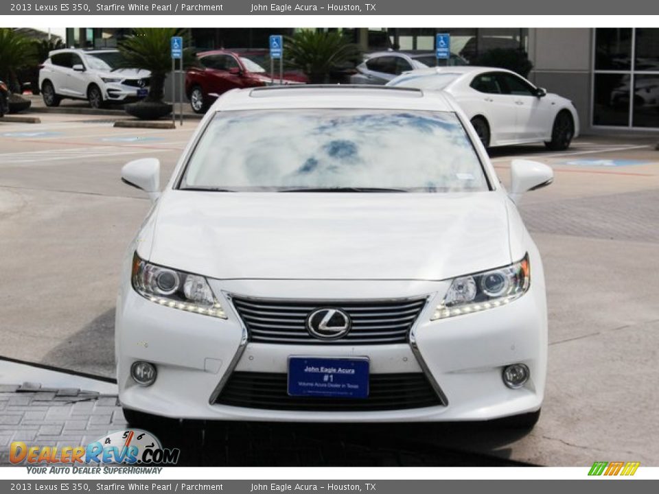 2013 Lexus ES 350 Starfire White Pearl / Parchment Photo #2