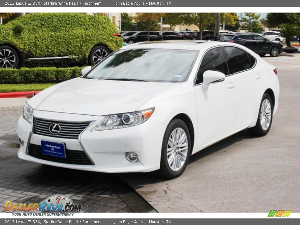 2013 Lexus ES 350 Starfire White Pearl / Parchment Photo #3