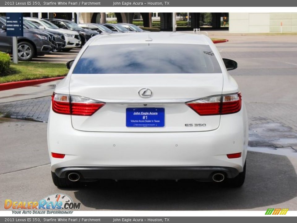 2013 Lexus ES 350 Starfire White Pearl / Parchment Photo #6
