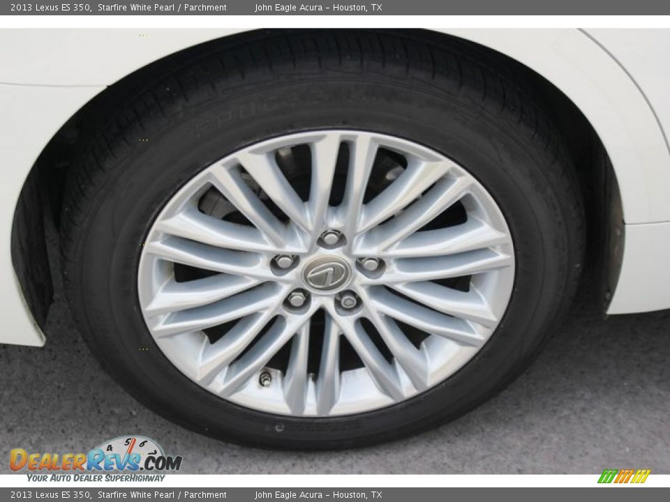 2013 Lexus ES 350 Starfire White Pearl / Parchment Photo #11