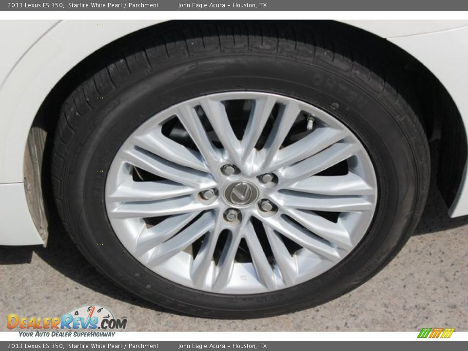 2013 Lexus ES 350 Starfire White Pearl / Parchment Photo #13