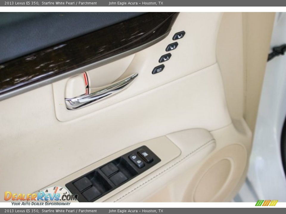 2013 Lexus ES 350 Starfire White Pearl / Parchment Photo #15
