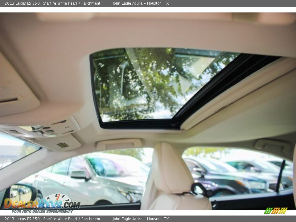 2013 Lexus ES 350 Starfire White Pearl / Parchment Photo #17