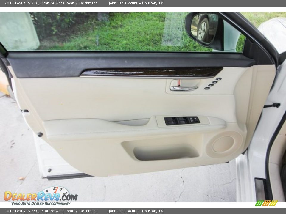 2013 Lexus ES 350 Starfire White Pearl / Parchment Photo #18