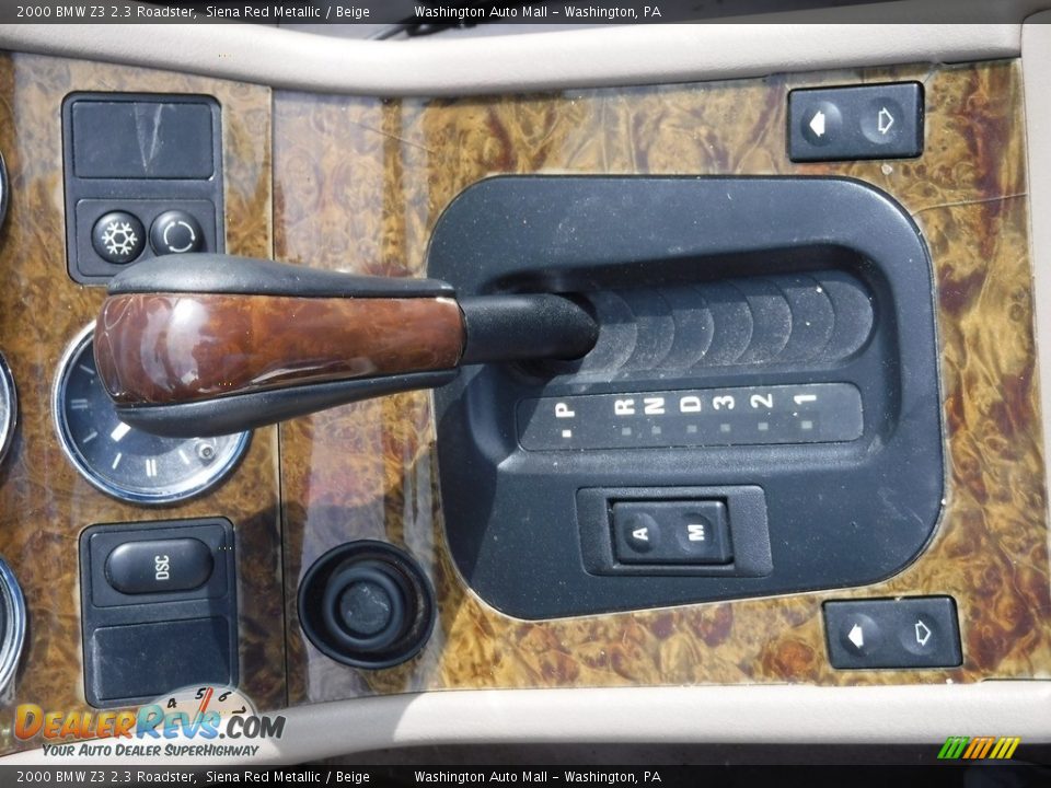2000 BMW Z3 2.3 Roadster Siena Red Metallic / Beige Photo #21