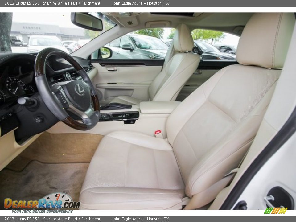 2013 Lexus ES 350 Starfire White Pearl / Parchment Photo #19