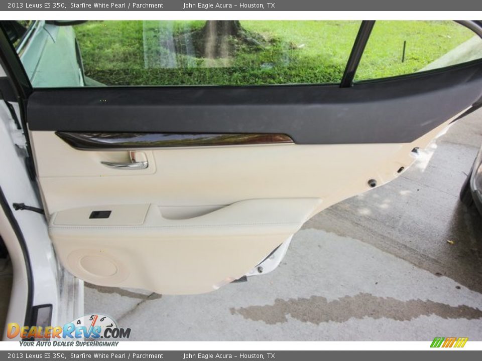 2013 Lexus ES 350 Starfire White Pearl / Parchment Photo #23