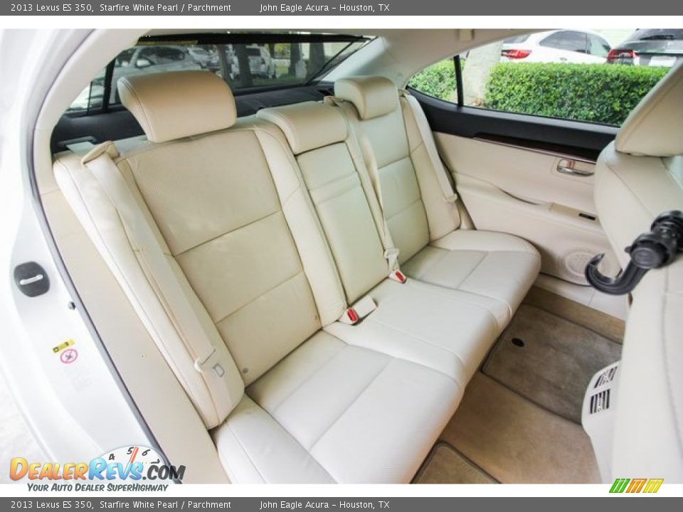2013 Lexus ES 350 Starfire White Pearl / Parchment Photo #24