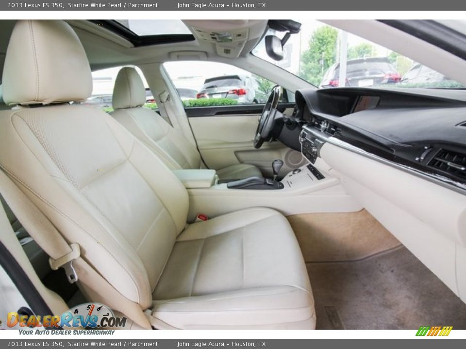 2013 Lexus ES 350 Starfire White Pearl / Parchment Photo #26