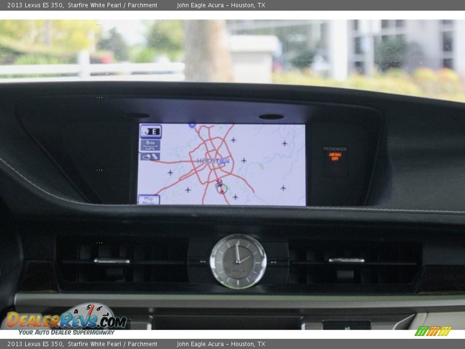 2013 Lexus ES 350 Starfire White Pearl / Parchment Photo #28