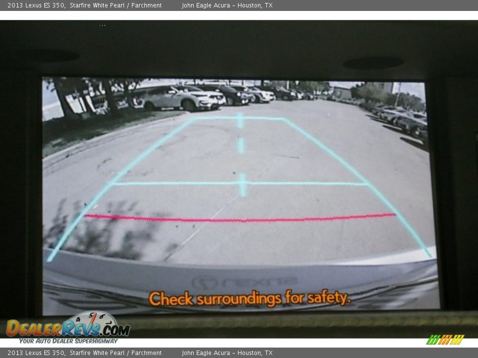 2013 Lexus ES 350 Starfire White Pearl / Parchment Photo #35