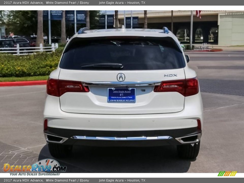 2017 Acura MDX Advance White Diamond Pearl / Ebony Photo #6