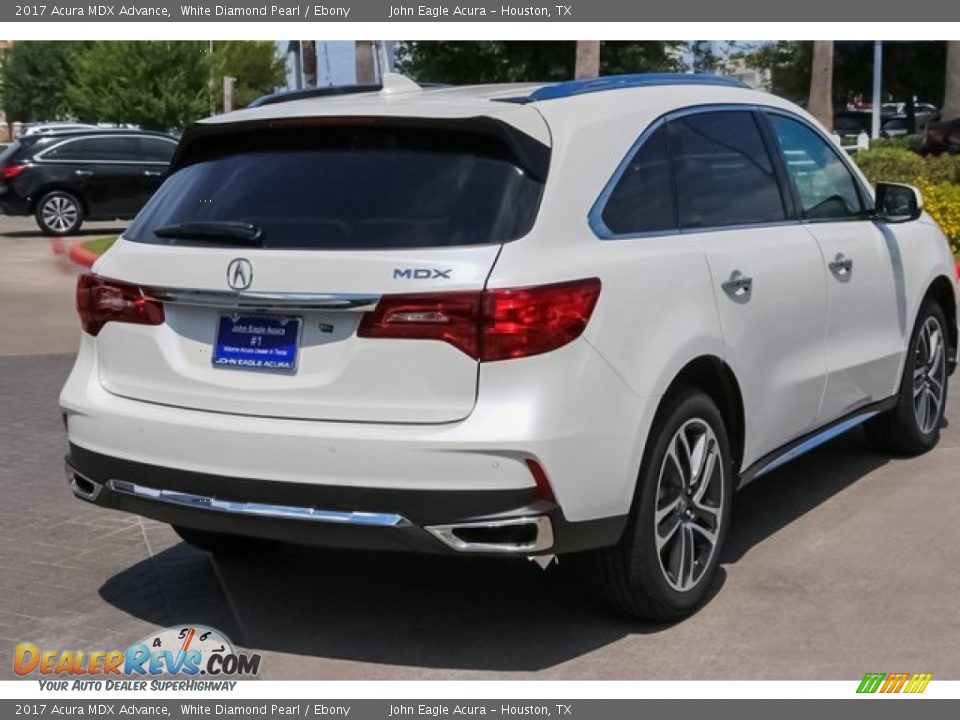 2017 Acura MDX Advance White Diamond Pearl / Ebony Photo #7