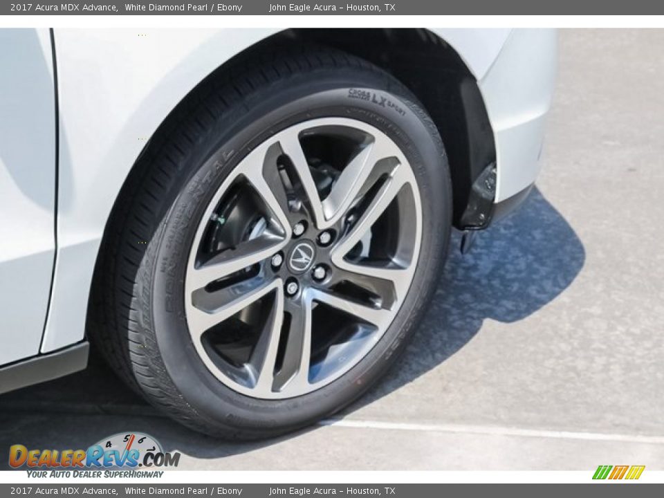 2017 Acura MDX Advance White Diamond Pearl / Ebony Photo #11