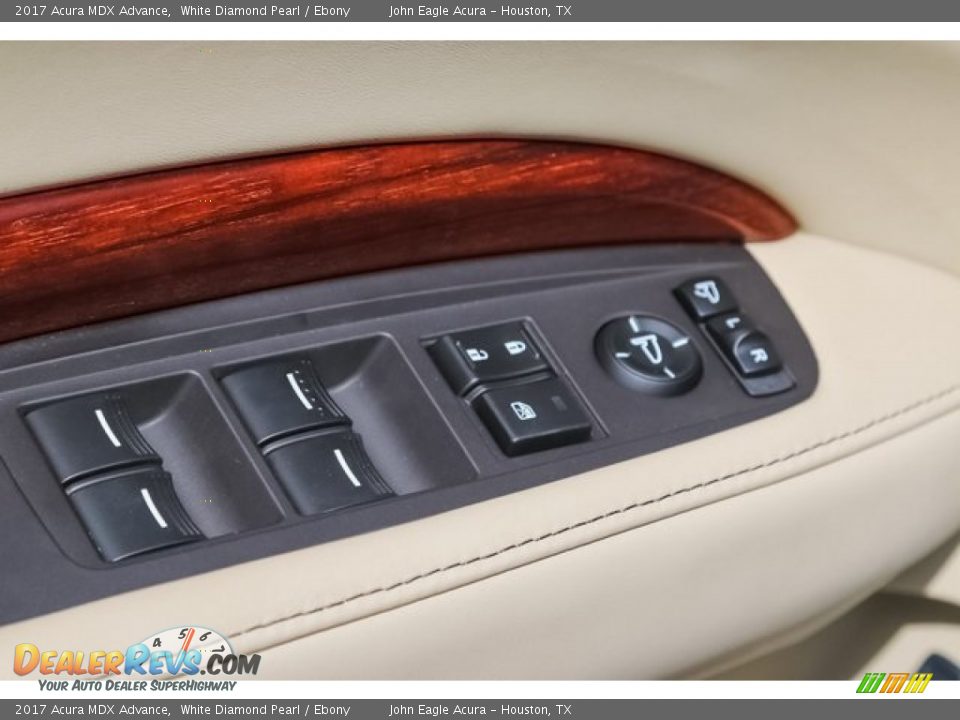 2017 Acura MDX Advance White Diamond Pearl / Ebony Photo #12