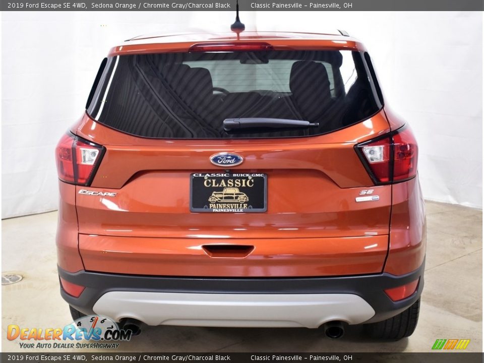 2019 Ford Escape SE 4WD Sedona Orange / Chromite Gray/Charcoal Black Photo #3