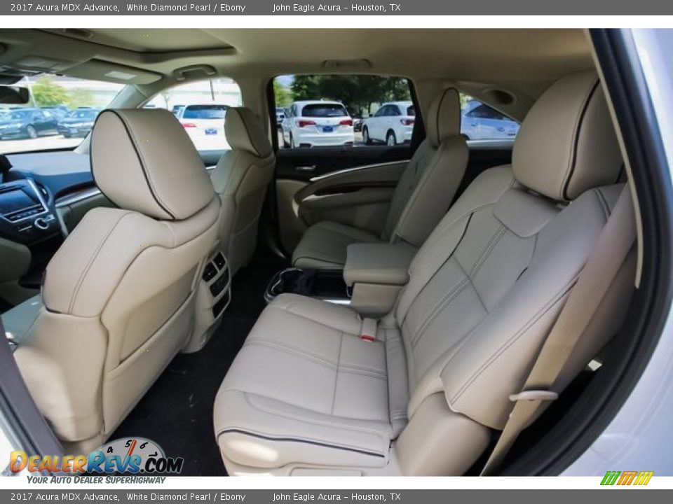 2017 Acura MDX Advance White Diamond Pearl / Ebony Photo #15