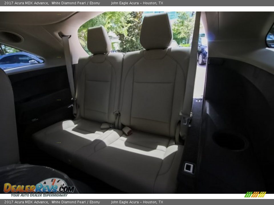 2017 Acura MDX Advance White Diamond Pearl / Ebony Photo #16