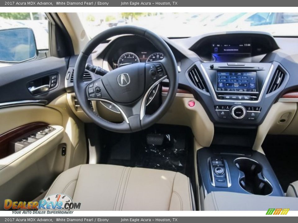 2017 Acura MDX Advance White Diamond Pearl / Ebony Photo #23