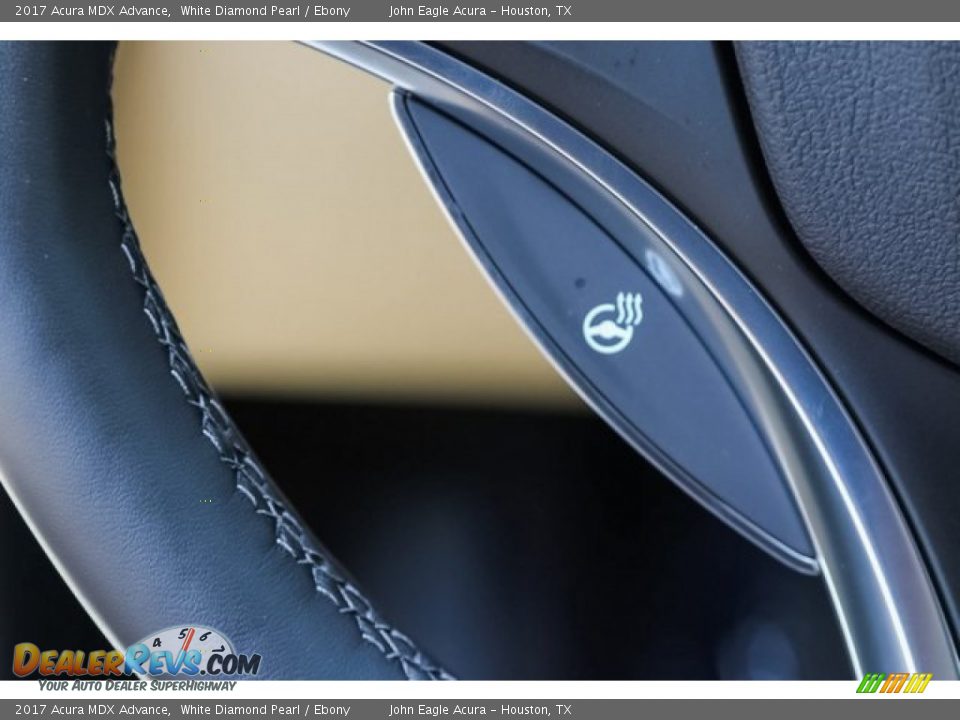 2017 Acura MDX Advance White Diamond Pearl / Ebony Photo #35