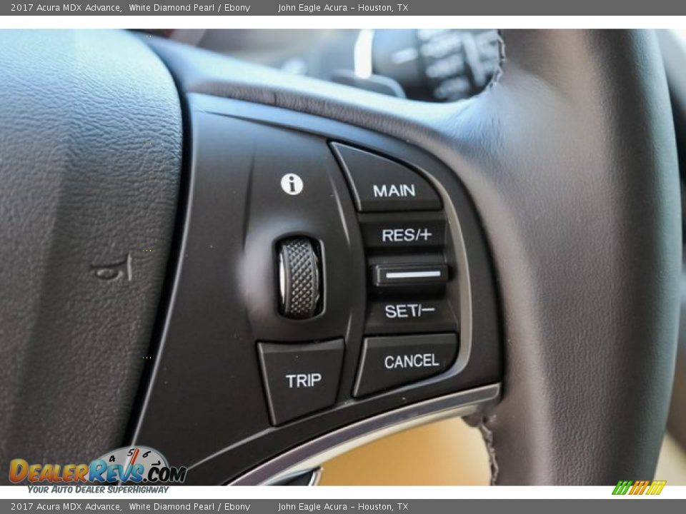 2017 Acura MDX Advance White Diamond Pearl / Ebony Photo #36
