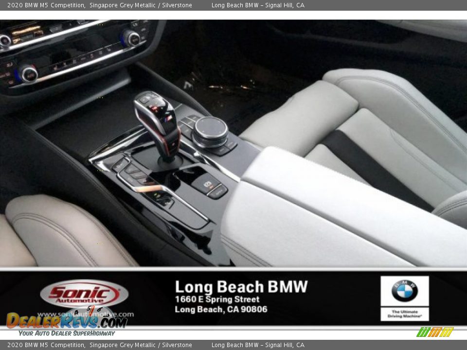2020 BMW M5 Competition Singapore Grey Metallic / Silverstone Photo #6