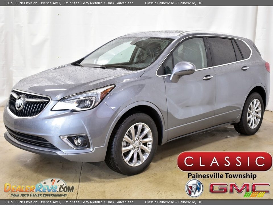 2019 Buick Envision Essence AWD Satin Steel Gray Metallic / Dark Galvanized Photo #1