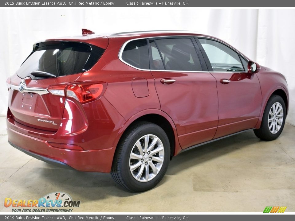 2019 Buick Envision Essence AWD Chili Red Metallic / Ebony Photo #2