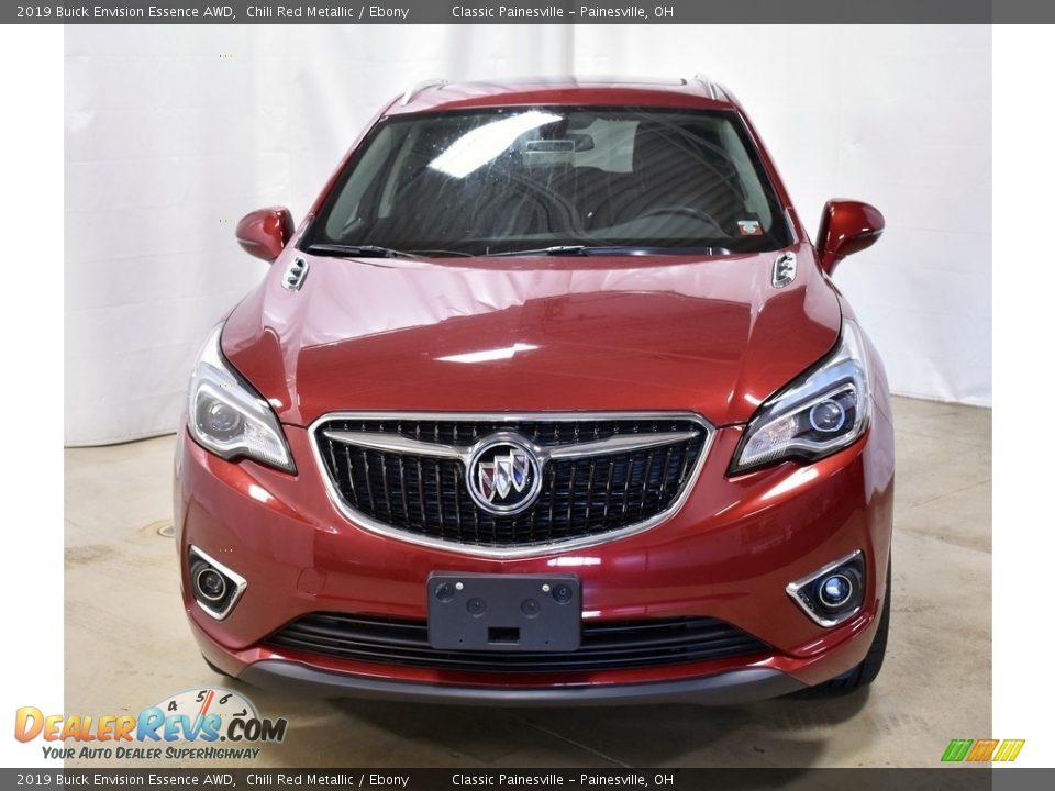 2019 Buick Envision Essence AWD Chili Red Metallic / Ebony Photo #4