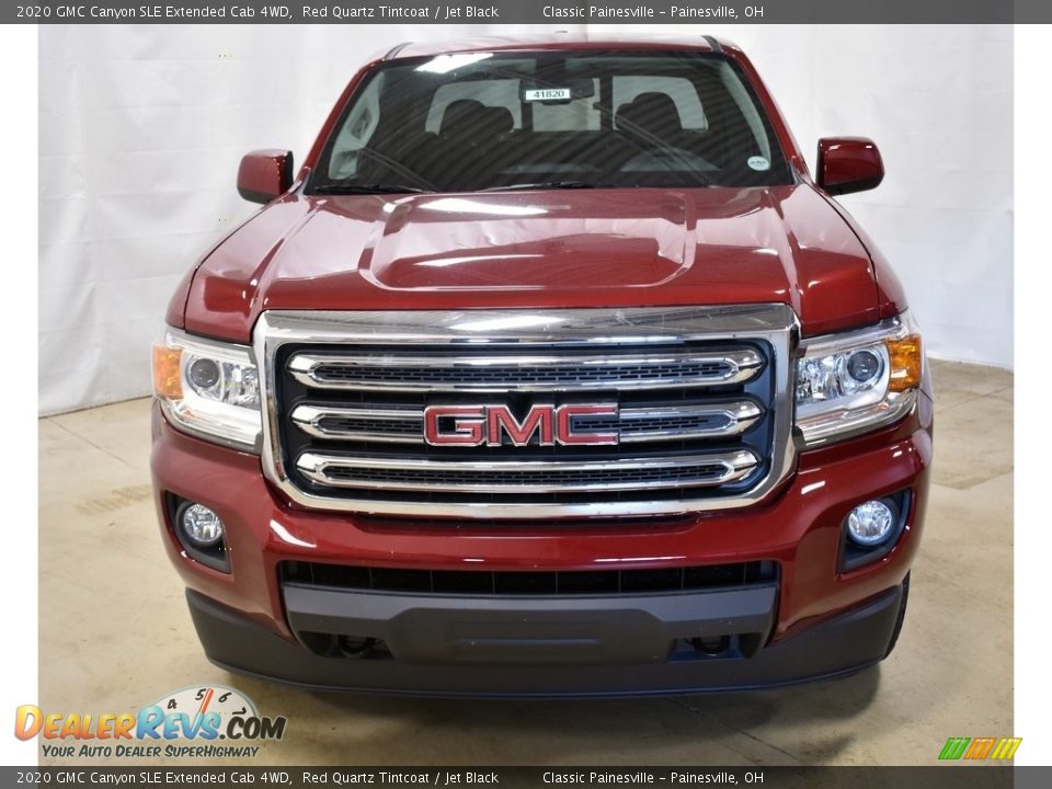 2020 GMC Canyon SLE Extended Cab 4WD Red Quartz Tintcoat / Jet Black Photo #4