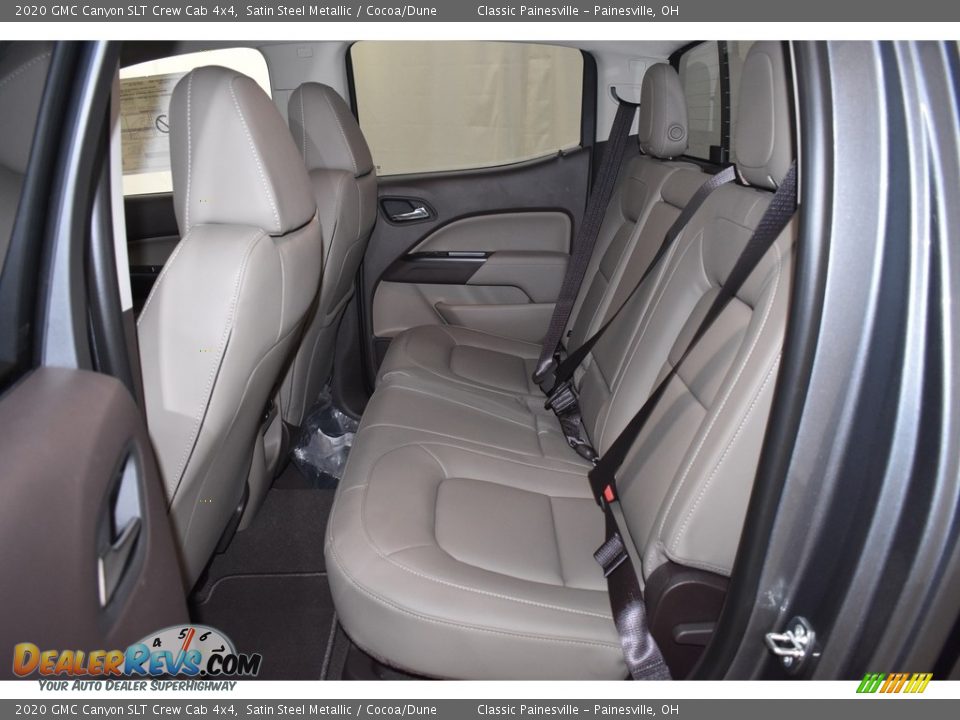 Rear Seat of 2020 GMC Canyon SLT Crew Cab 4x4 Photo #7